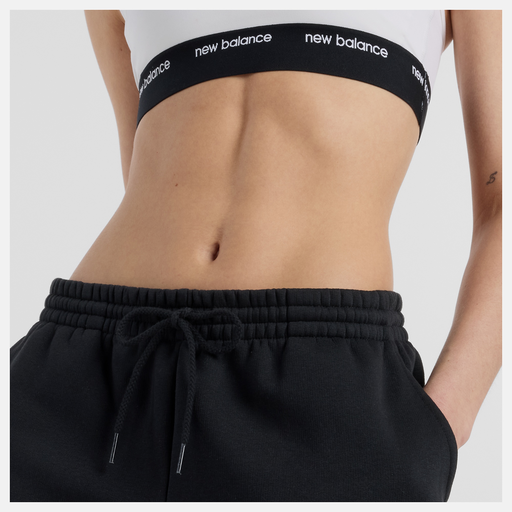 New Balance Sport Essentials Fleece Short, WS51501BK