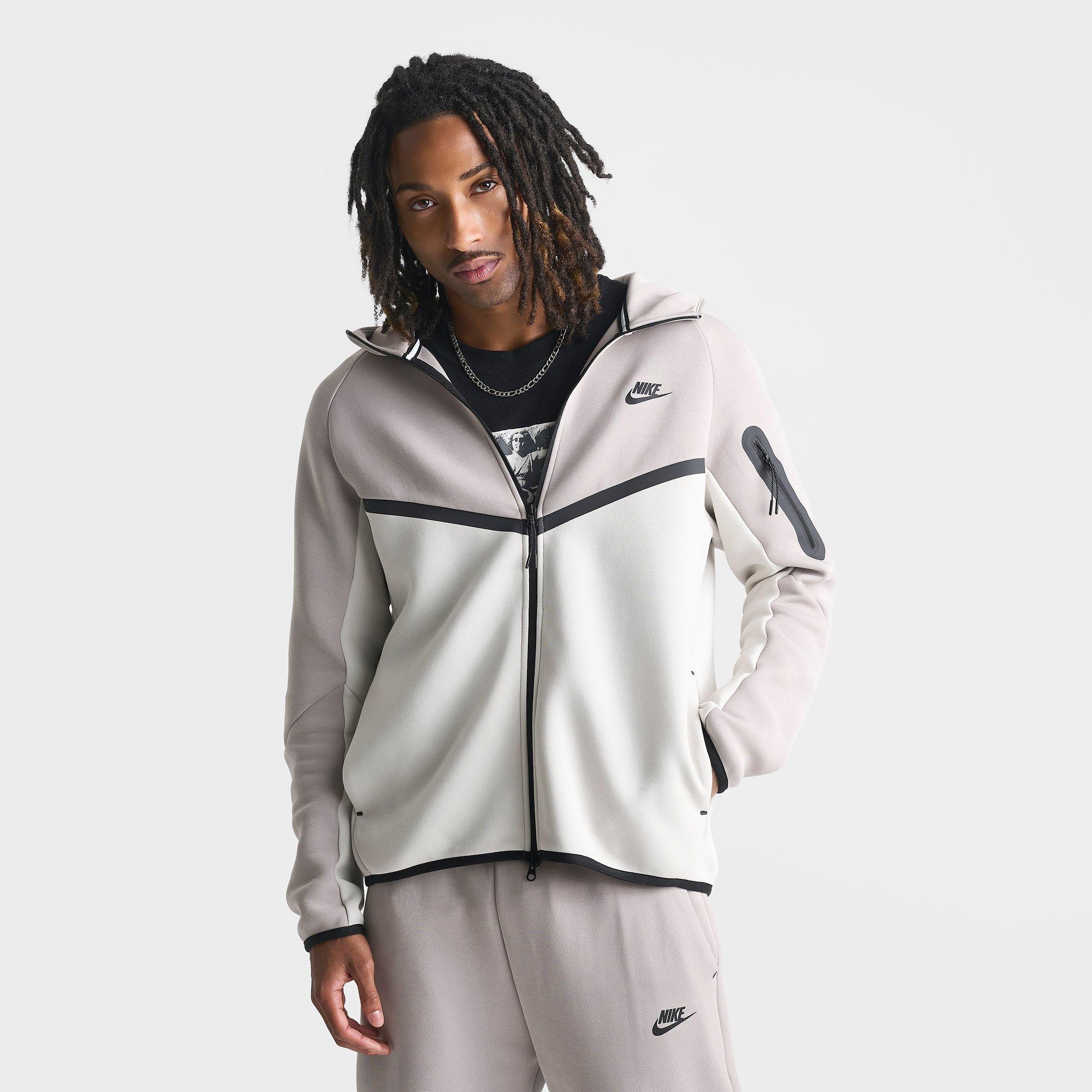 Men's Nithtke Tech Fleece Windrunner Full-Zip Hoodie - Part 1 - College Grey/Light Bone