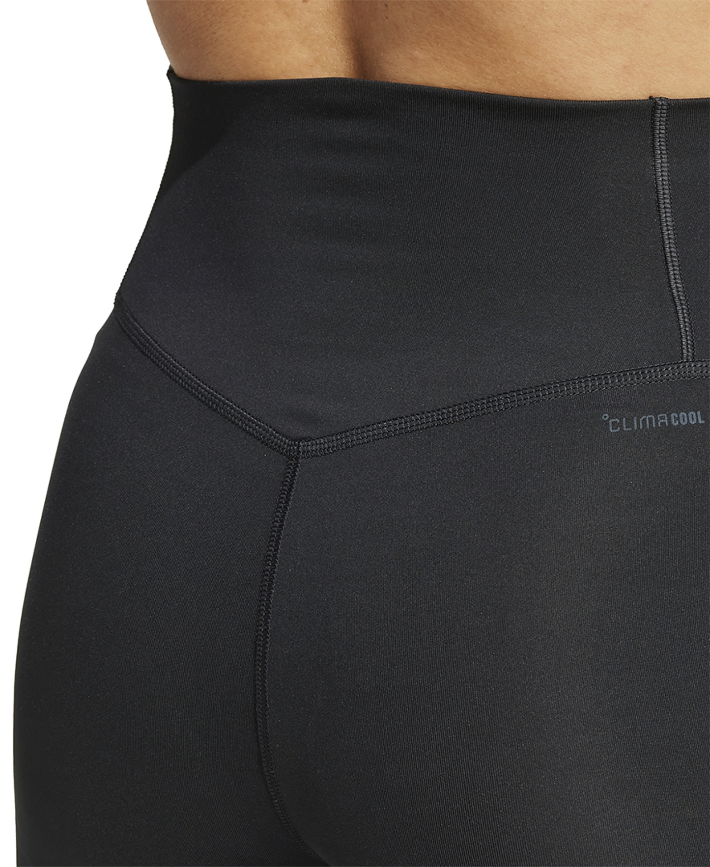 adidas Women's Optime Essentials 3-Stripes Flared Leggings - Black/White
