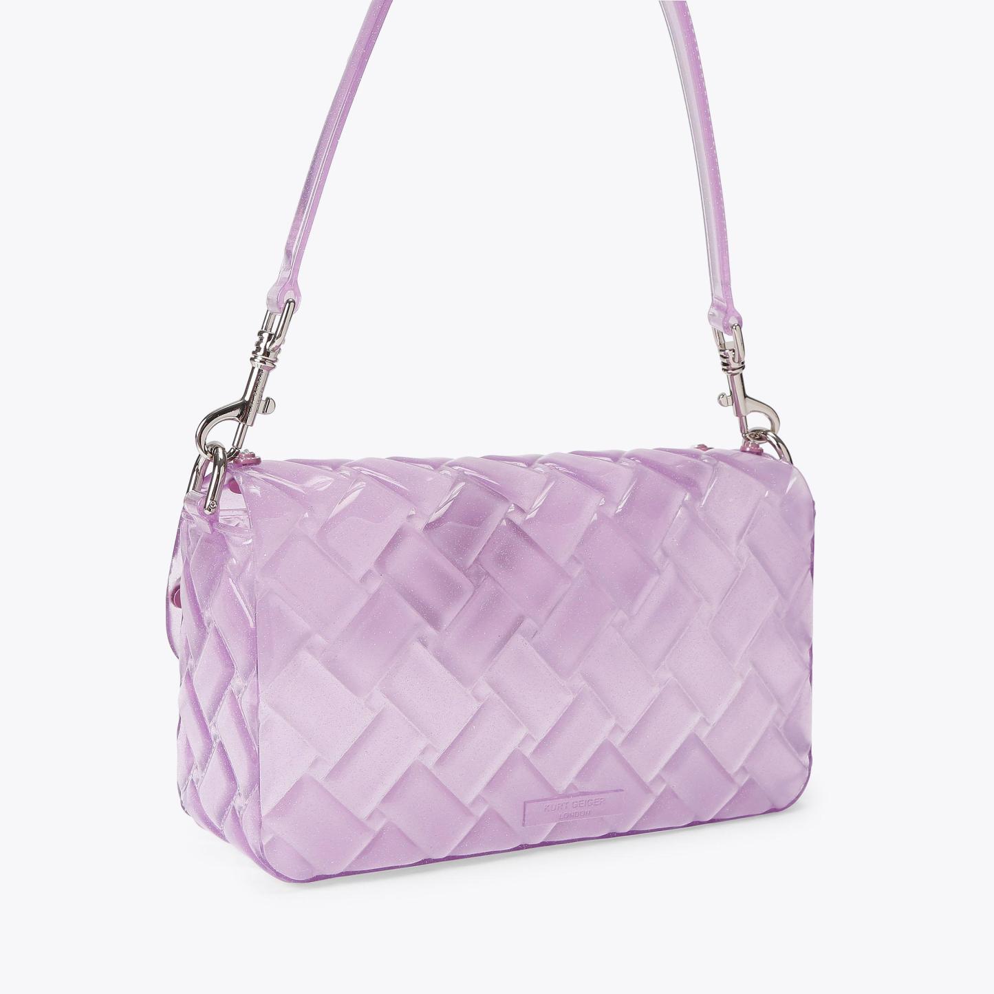 Kurt Geiger London Jelly Kensington Crystal Bag - Purple - view 4