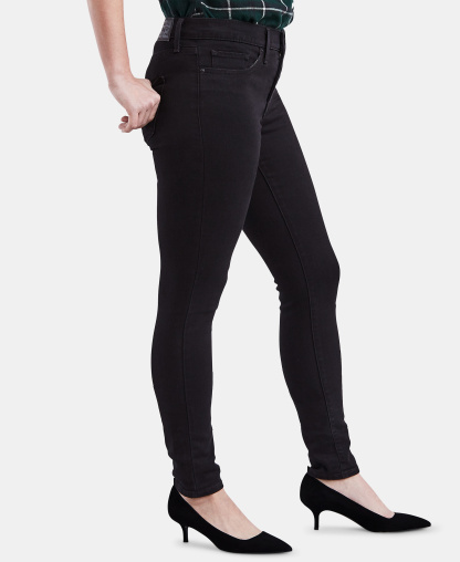 Levi's Women's 311 Shaping Skinny Jeans in Long Length - Black