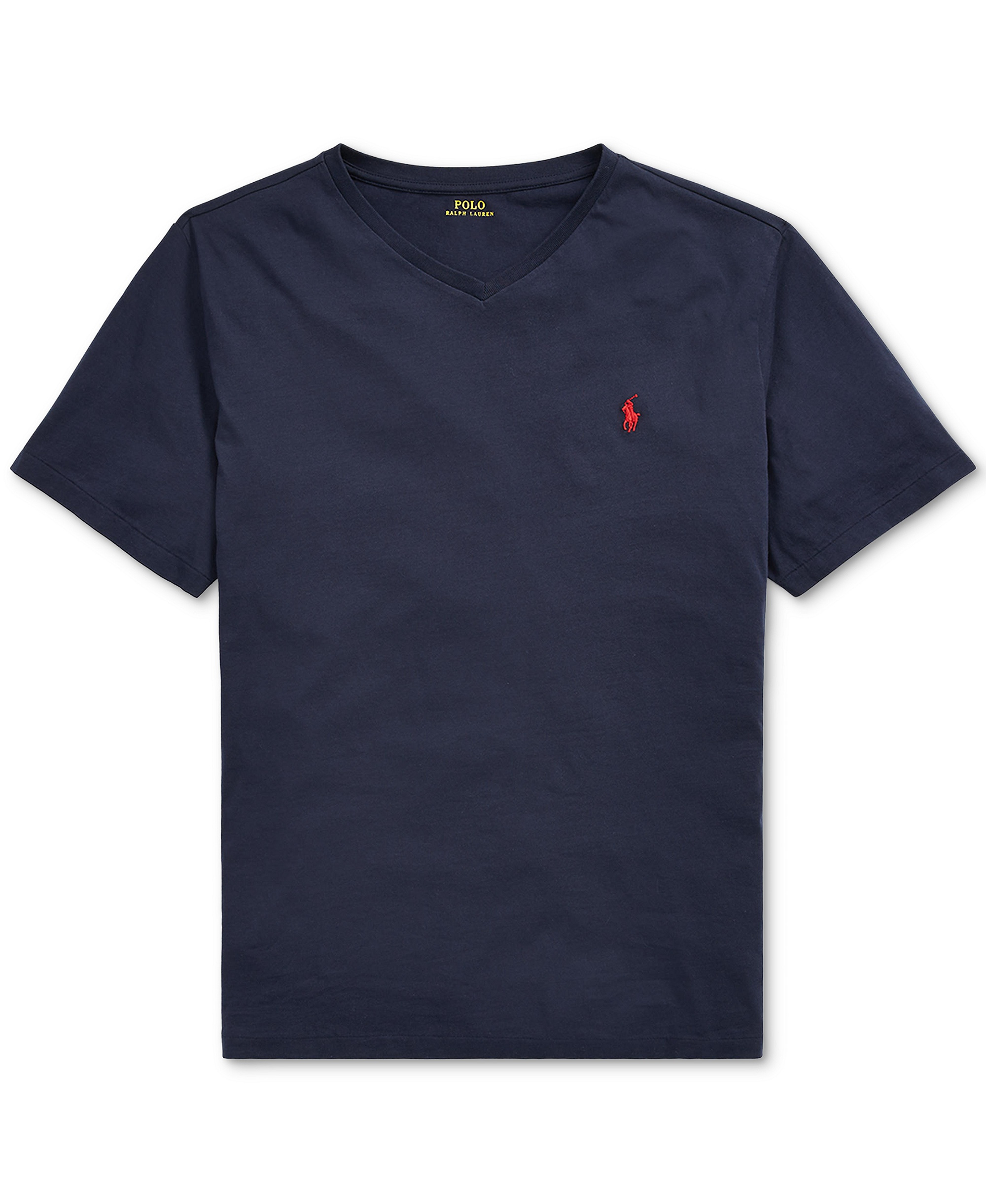 Polo Ralph Lauren Men's Big & Tall V-Neck T-Shirt - Ink