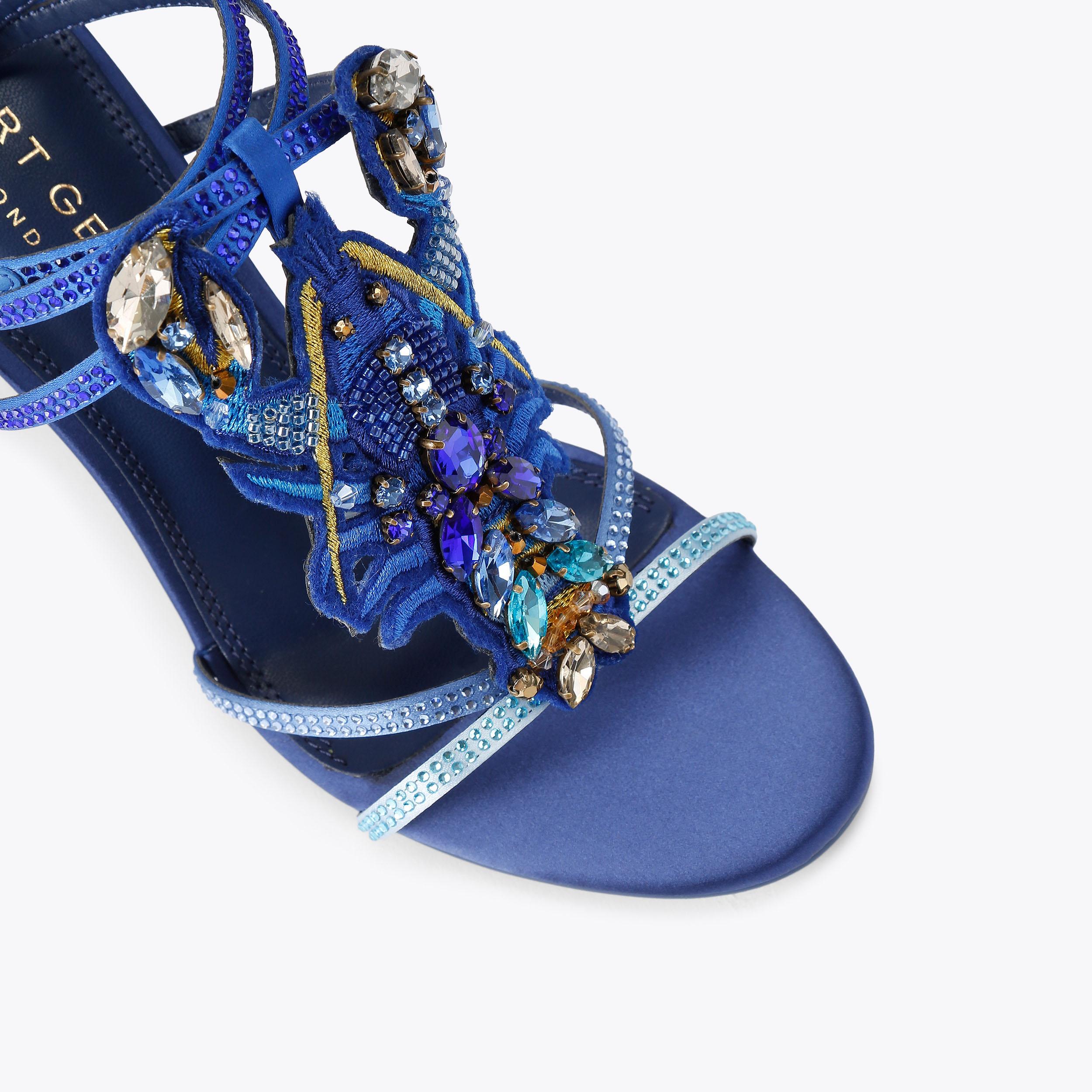 Kurt Geiger London Lobster Sandal - Blue - view 5