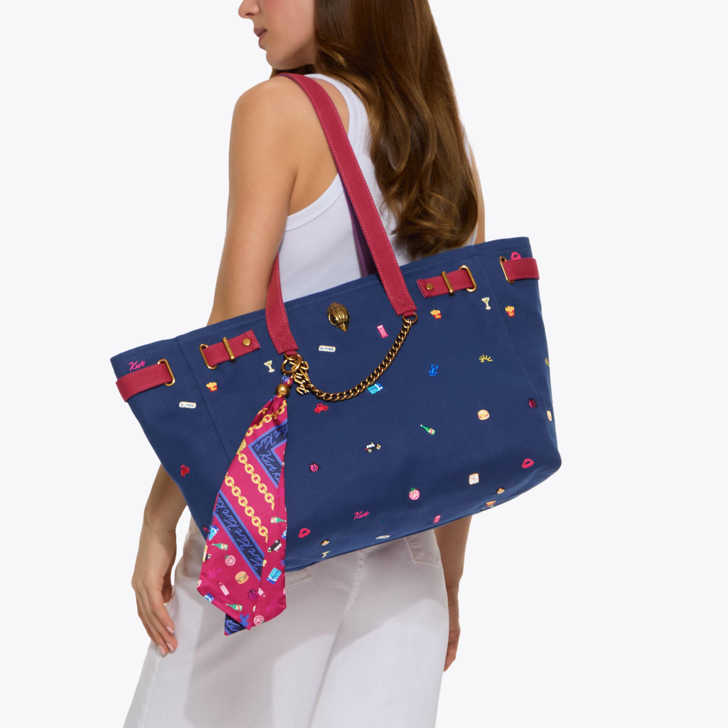 Kurt Geiger London Sloane Shopper Bag - Blue - view 2