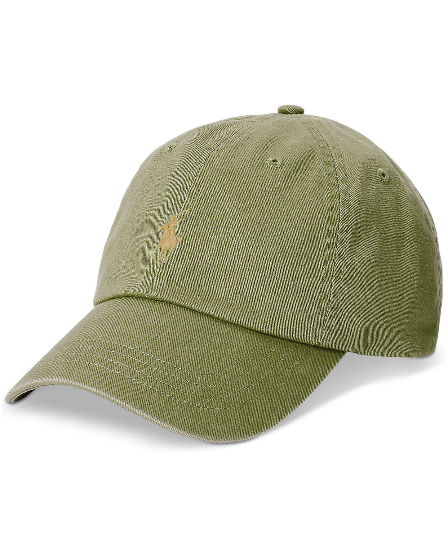 Polo Ralph Lauren Men's Classic Baseball Hat - Company Olive W/ C8526