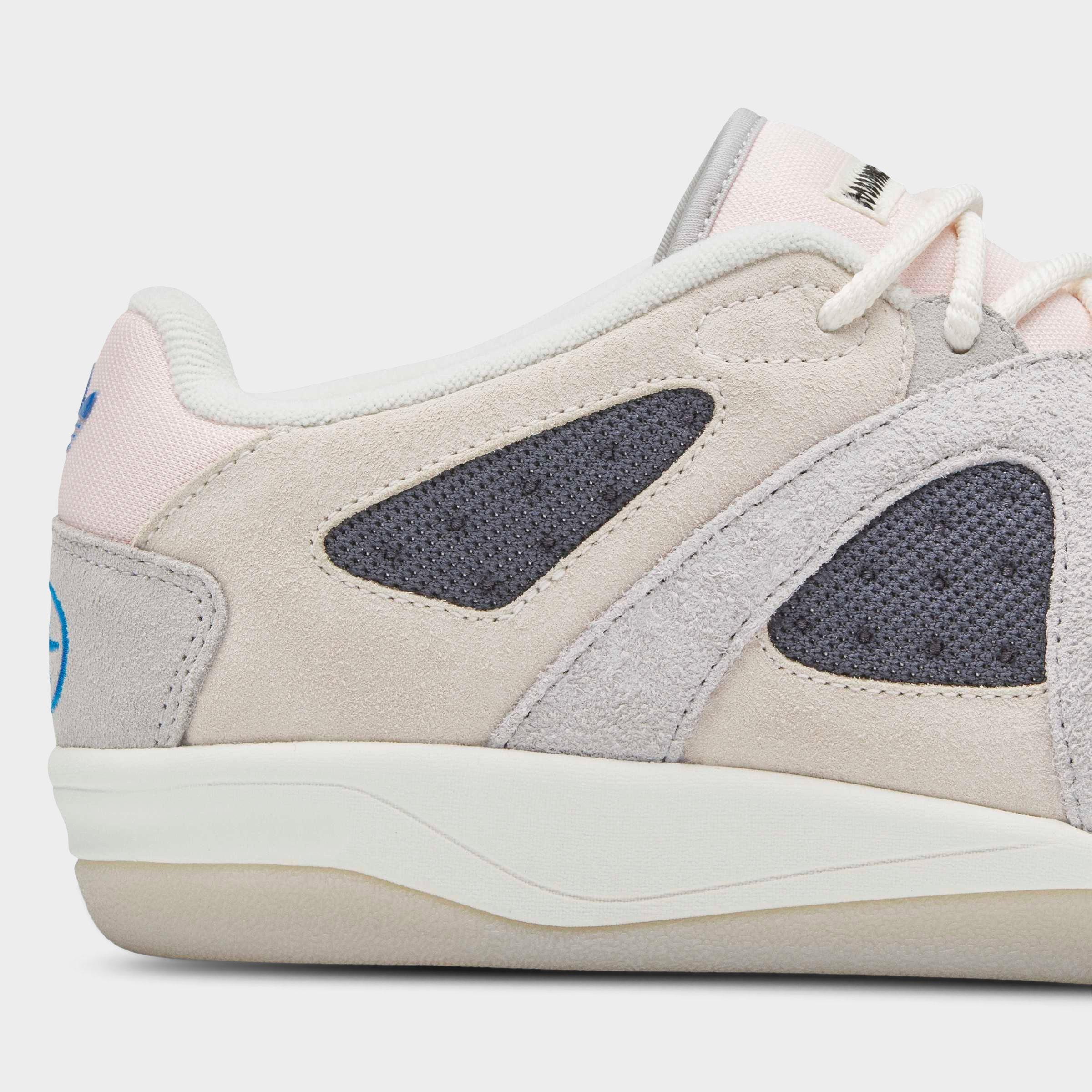 Men's adidas Originals Badbo 1.1 Bad Bunny Casual Shoes - Chalk White/Grey/Pink - Detail shot