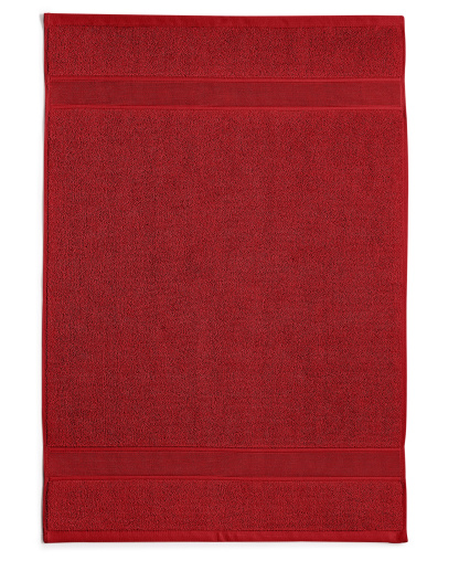 Lauren Ralph Lauren Sanders Solid Antimicrobial Cotton Bath Towel, 30" x 56" - Cherry Red