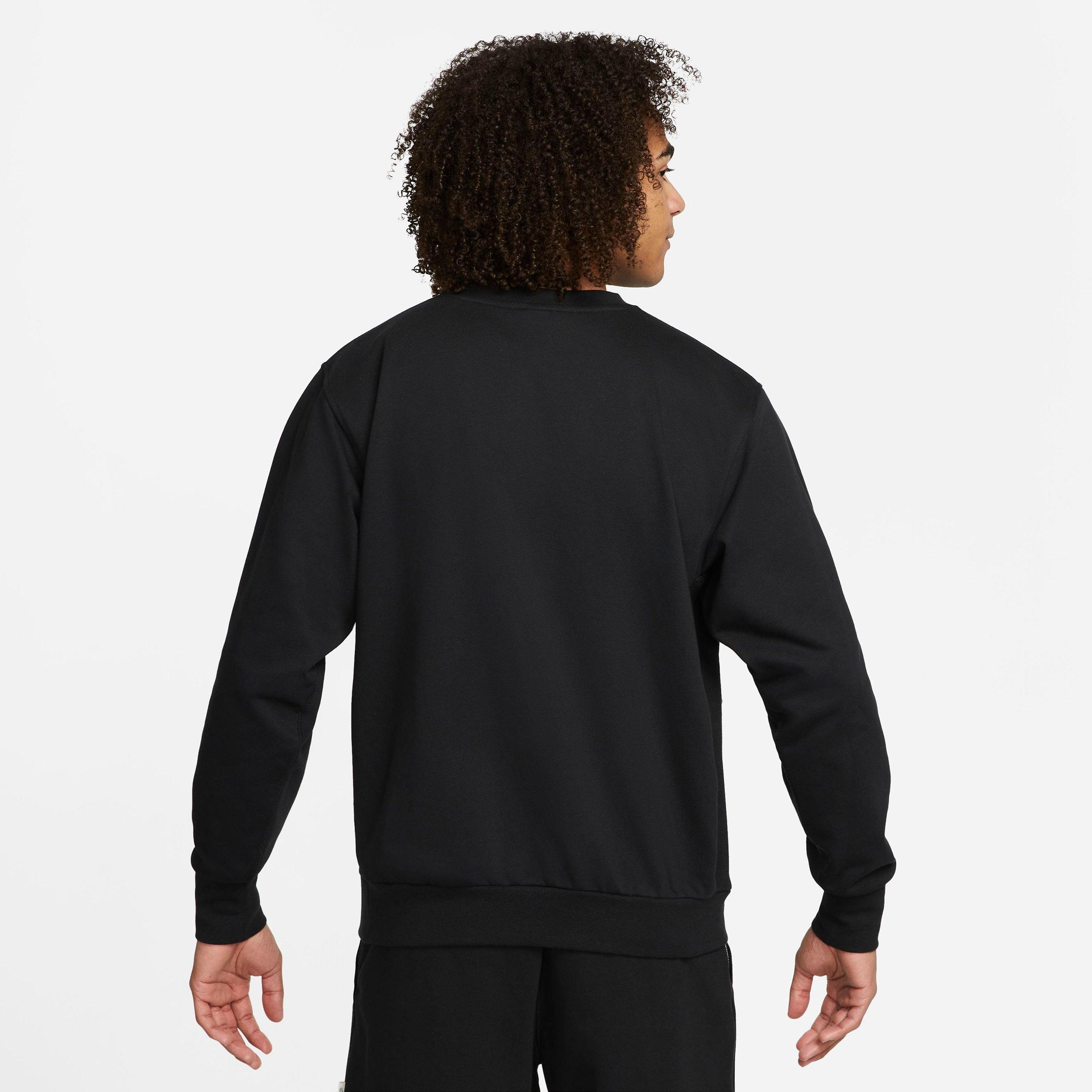 Men's Nithtke Dri-FIT Standard Issue Crewneck Sweatshirt - Black/Pale Ivory