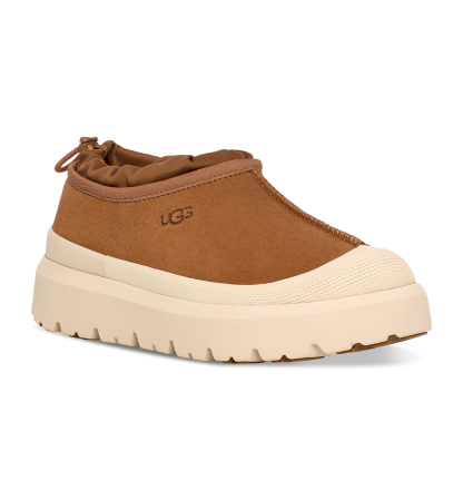UGG® Men's Tasman Weather Hybrid Clogs - Chestnut/Whitecap
