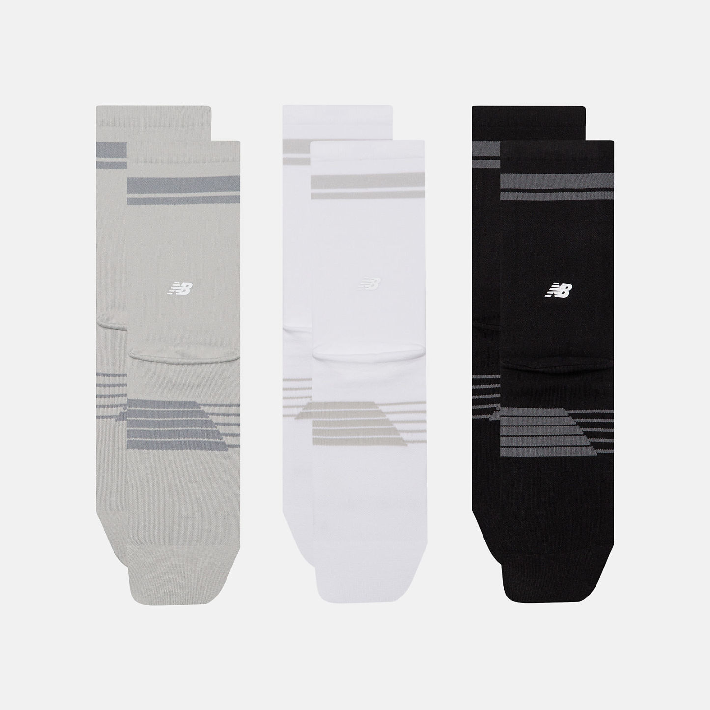 New Balance Pro Run Crew Socks 3 Pack, LAS35102AS1