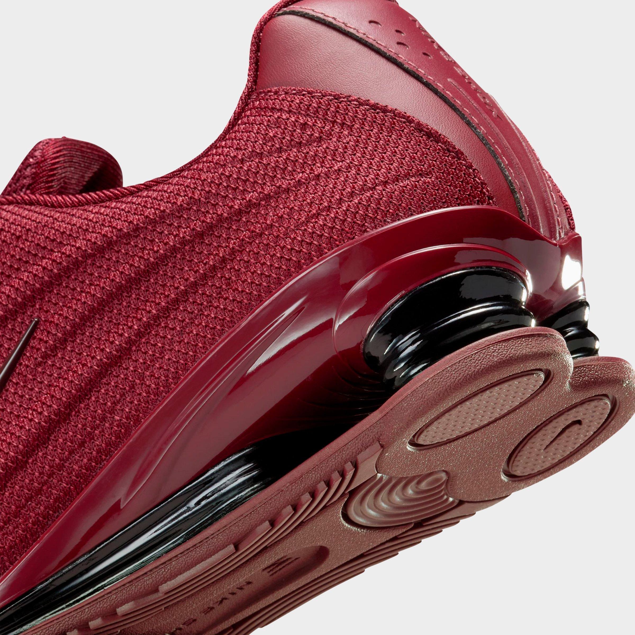 Women's Nithtke Shox Z Casual Shoes - Part 1 - Dark Team Red/Mystic Dates/Black - Detail shot