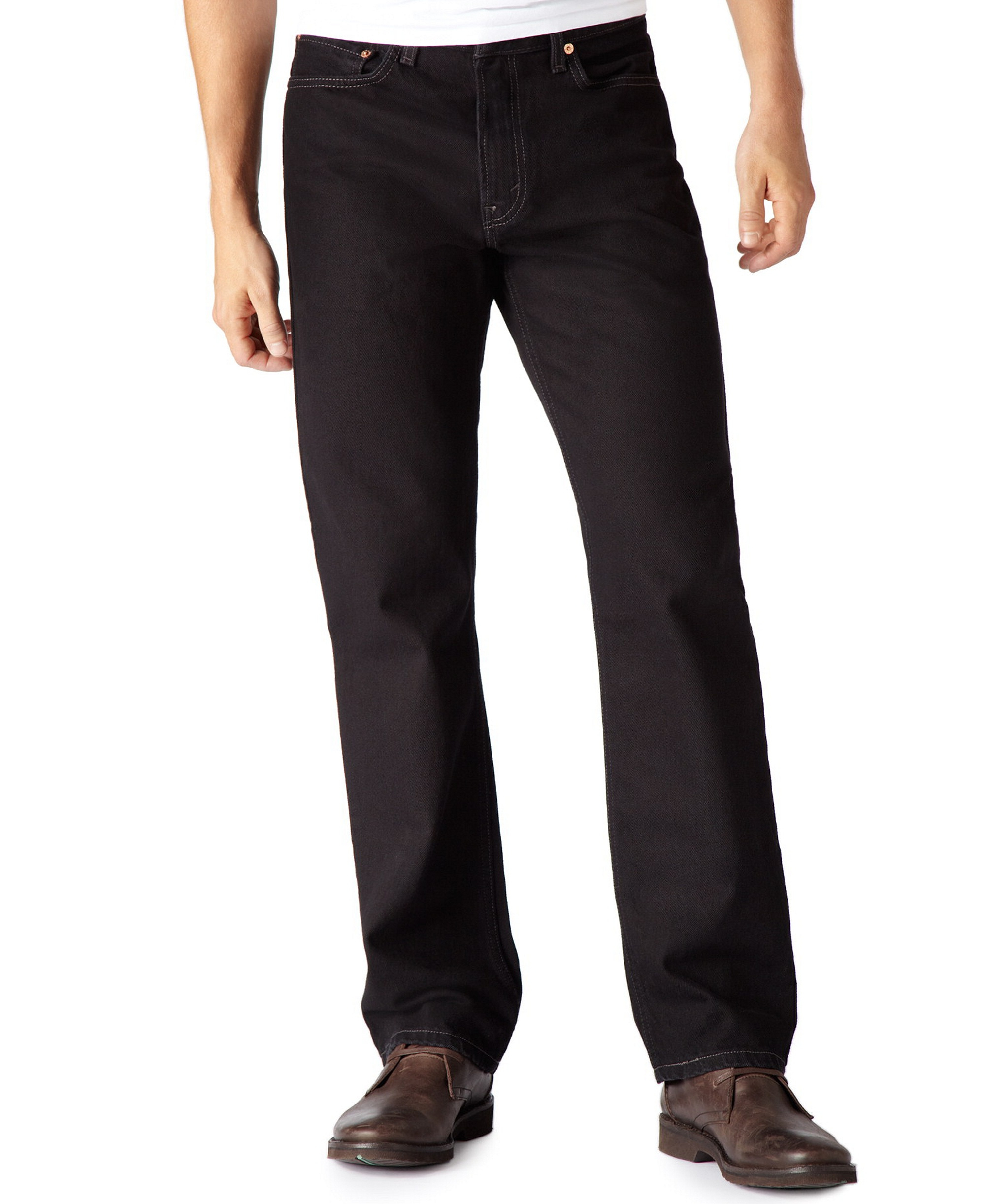 Levi's Men's Big & Tall 550™ Relaxed Fit Non-Stretch Jeans - Black