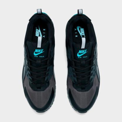 Men's Nithtke Air Max 90 Drift Casual Shoes - Black/Anthracite/Dusty Cactus - Top view