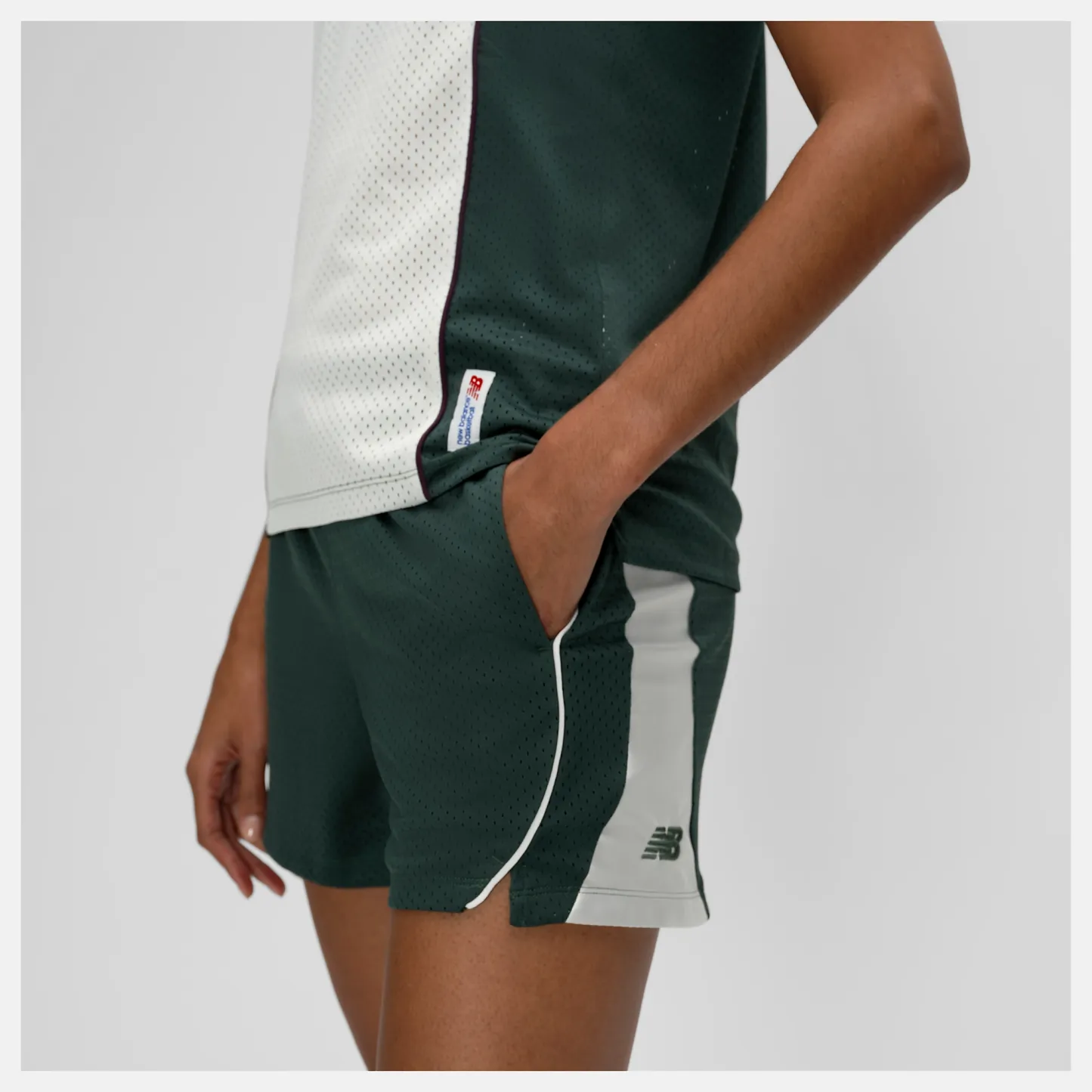 New Balance Basketball Performance Mesh Short, WB61O09QNWG