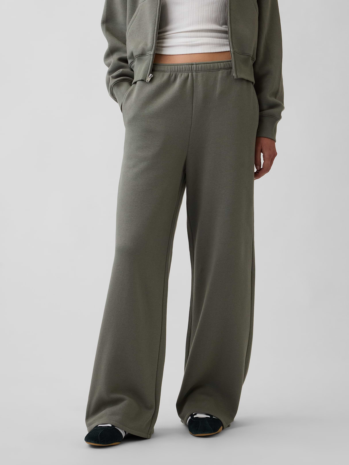VintageSoft Baggy Sweatpants - Castor grey