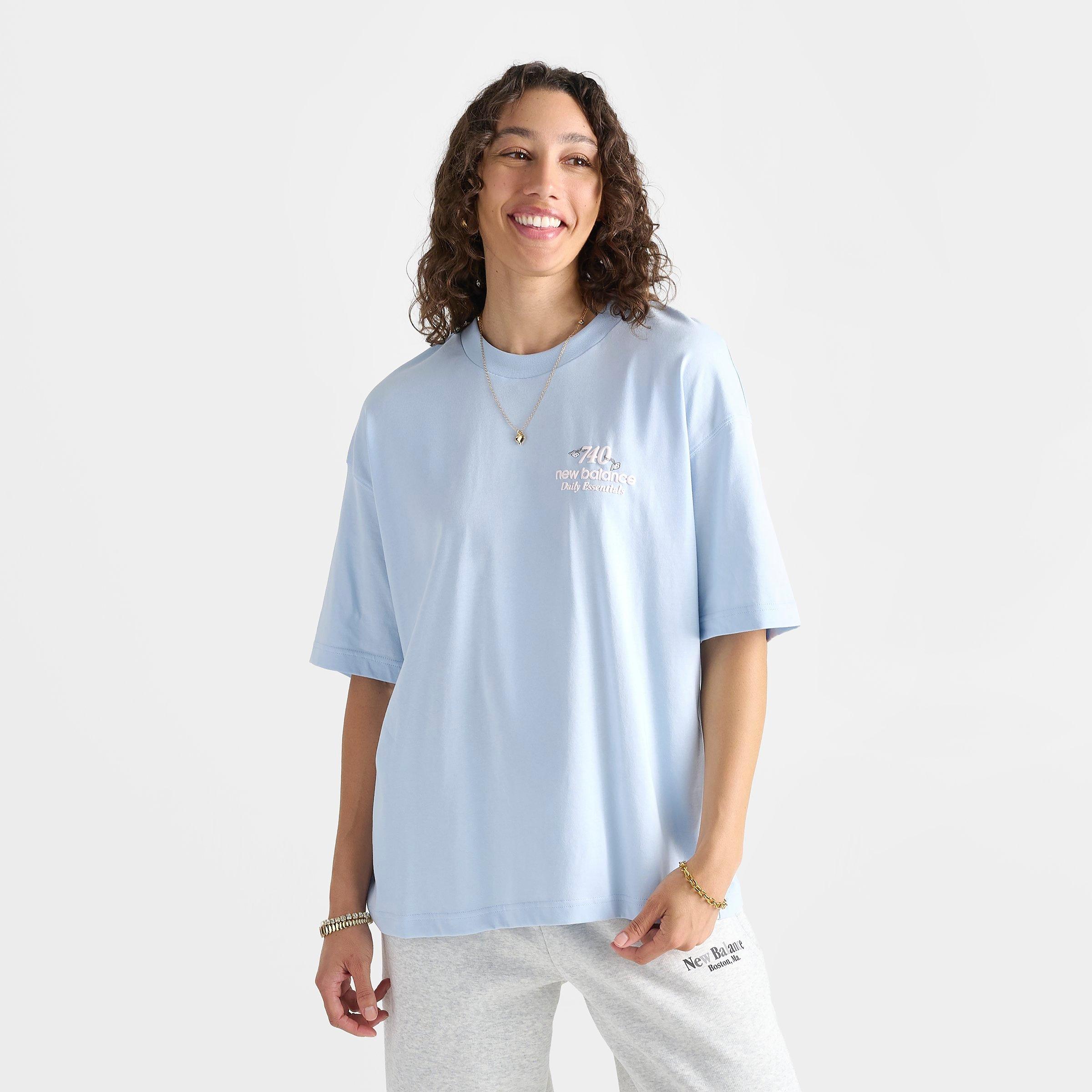 Women's New Balance 740 Boyfriend T-Shirt - Oxford Blue - view 3