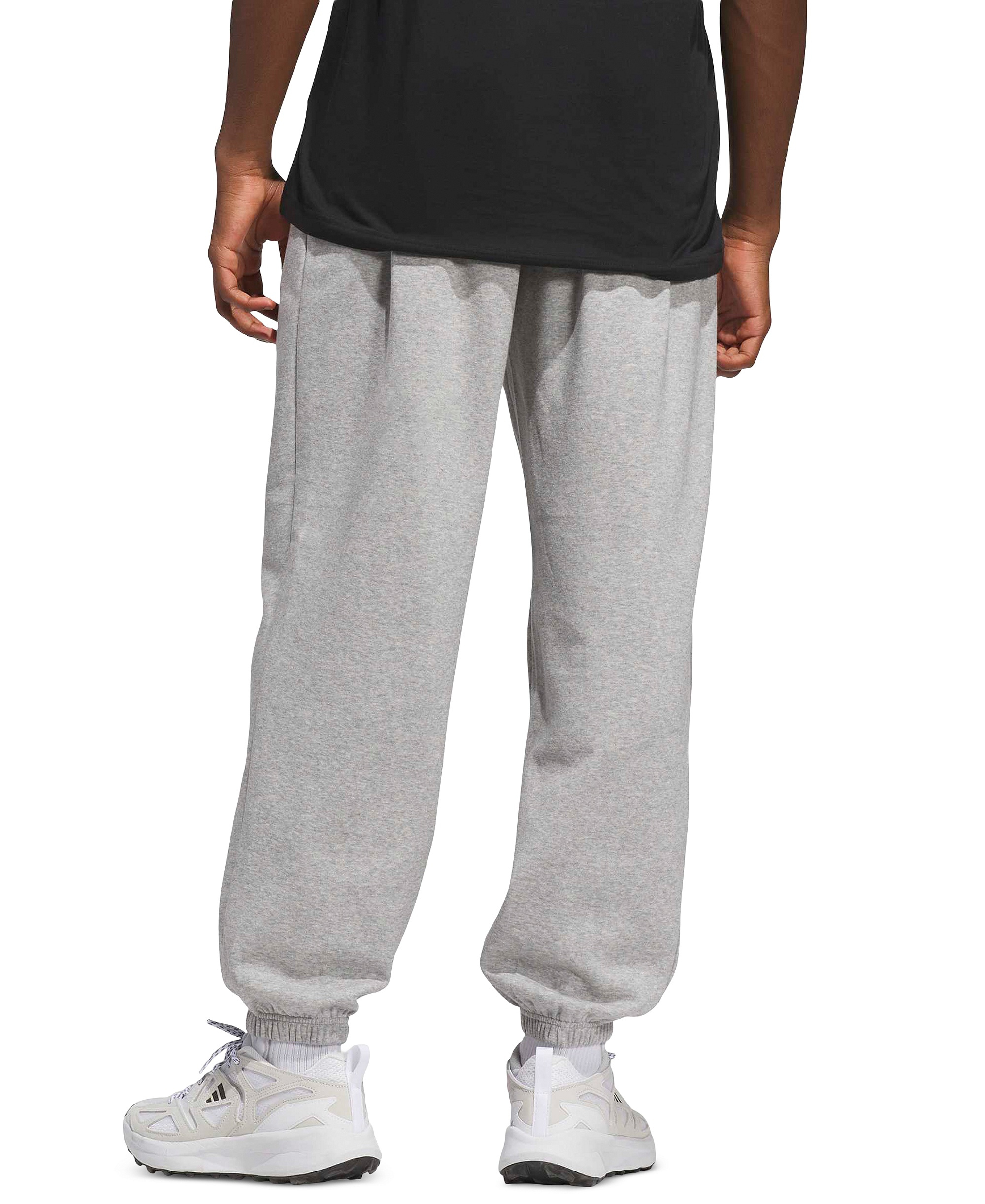 adidas Men's Relax Cuff Regular Fit Pants - Medium Gray