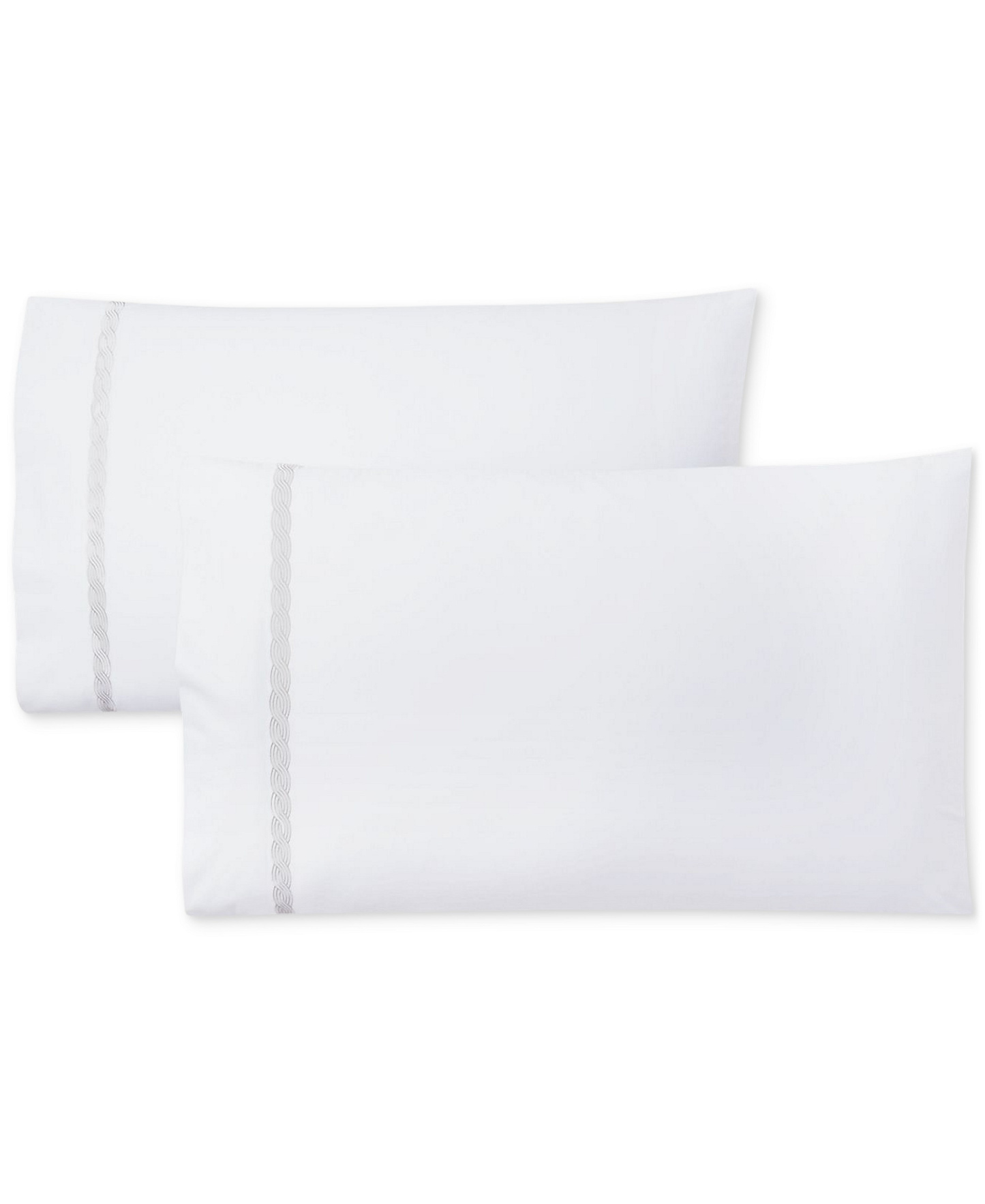 Lauren Ralph Lauren Spencer Cable Embroidery 4-Pc. Sheet Set, Queen - Grey