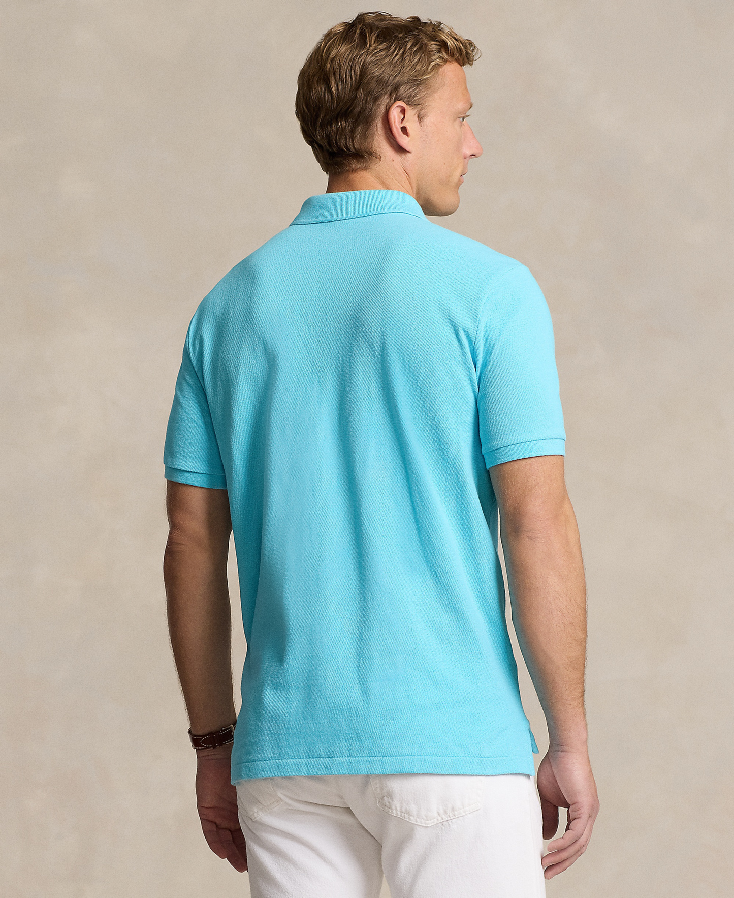 Polo Ralph Lauren Men's Classic-Fit Mesh Polo Shirt - Turquoise Nova