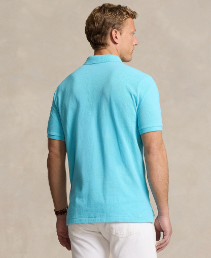 Polo Ralph Lauren Men's Classic-Fit Mesh Polo Shirt - Turquoise Nova