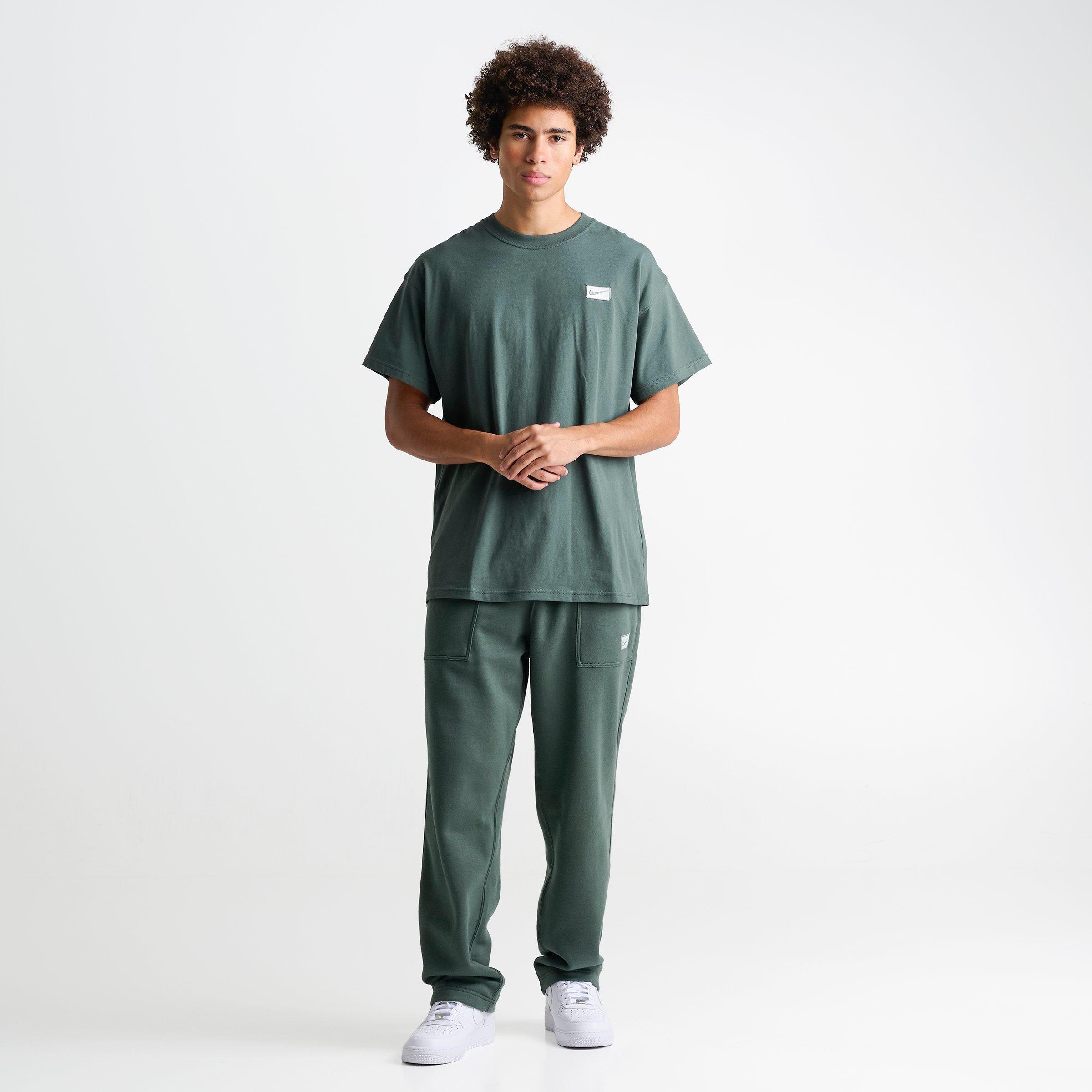 Men's Nithtke Sportswear Swoosh Box T-Shirt - Vintage Green