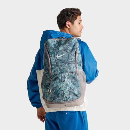 Nike Varsity Hoops Elite Backpack (32L) - Blue Camo Allover Print