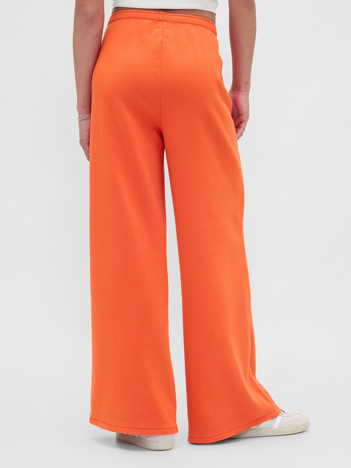 VintageSoft Baggy Sweatpants - Orange blaze