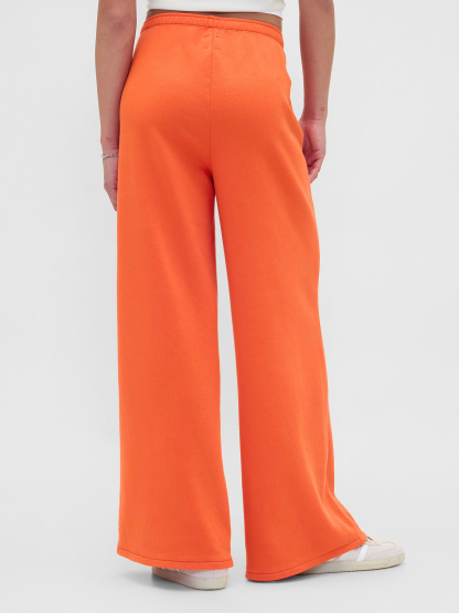 VintageSoft Baggy Sweatpants - Orange blaze