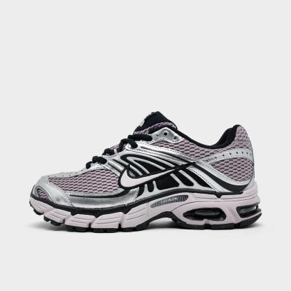 Women's Nithtke Air Max Moto 2K Casual Shoes - Part 3 - Light Violet Ore/Platinum - Left shoe facing left. Outside of the shoe.