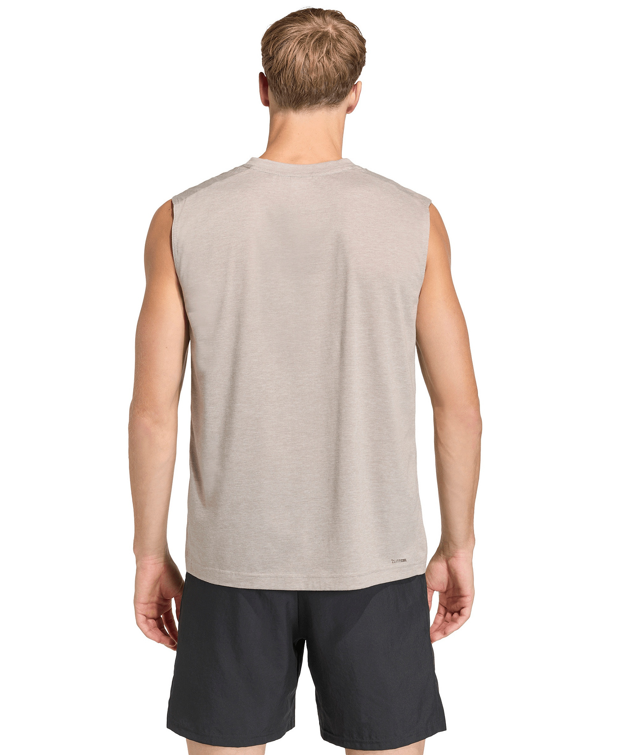 adidas Men's Workout Essentials Feelready Tank Top - Medium Gray Heather