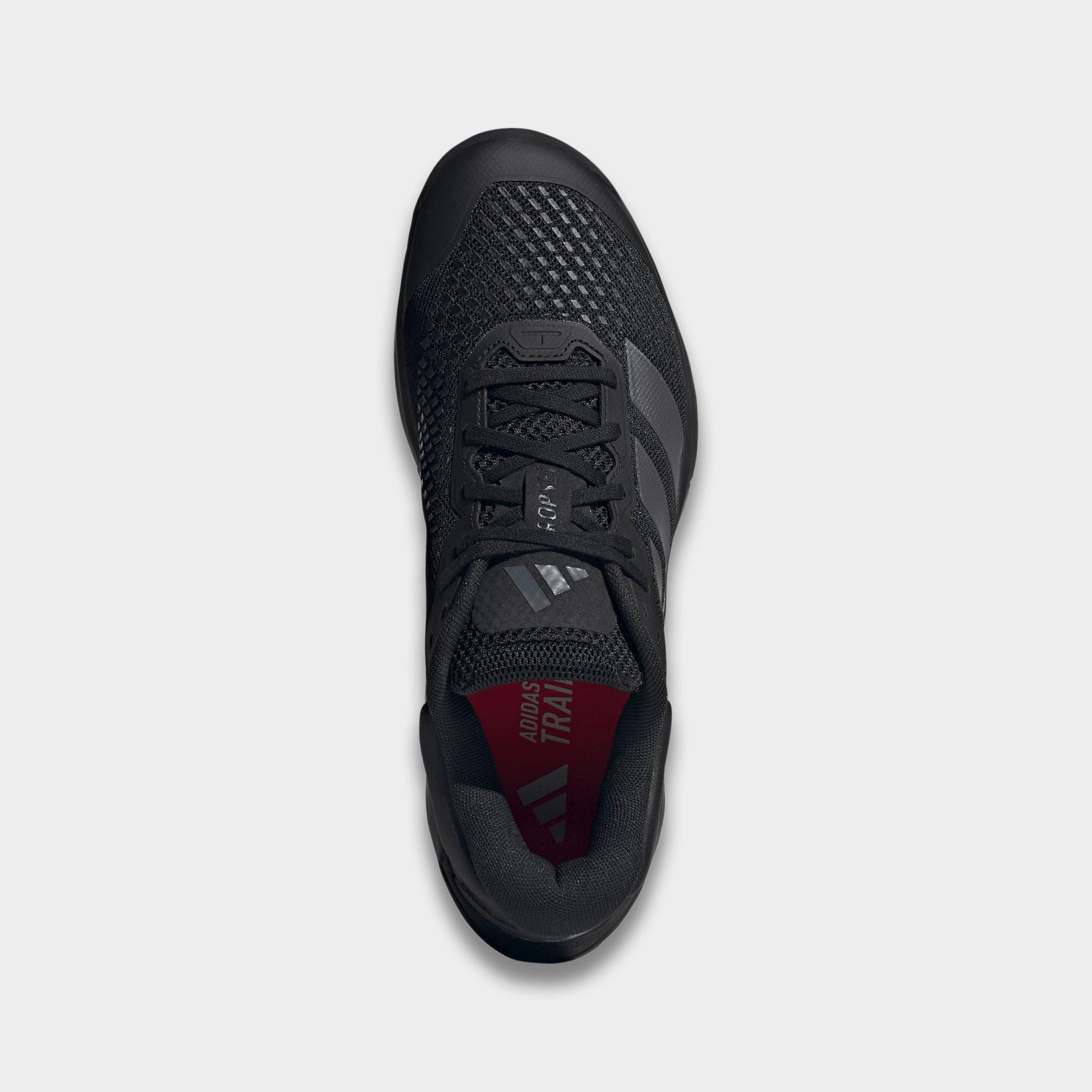 Men's adidas Dropset 4 Training Shoes - Core Black/Grey/Core Black - Top view