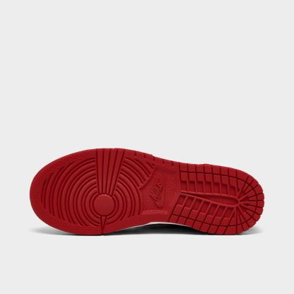 Little Kids' Nike Dunk Low Casual Shoes - White/University Red