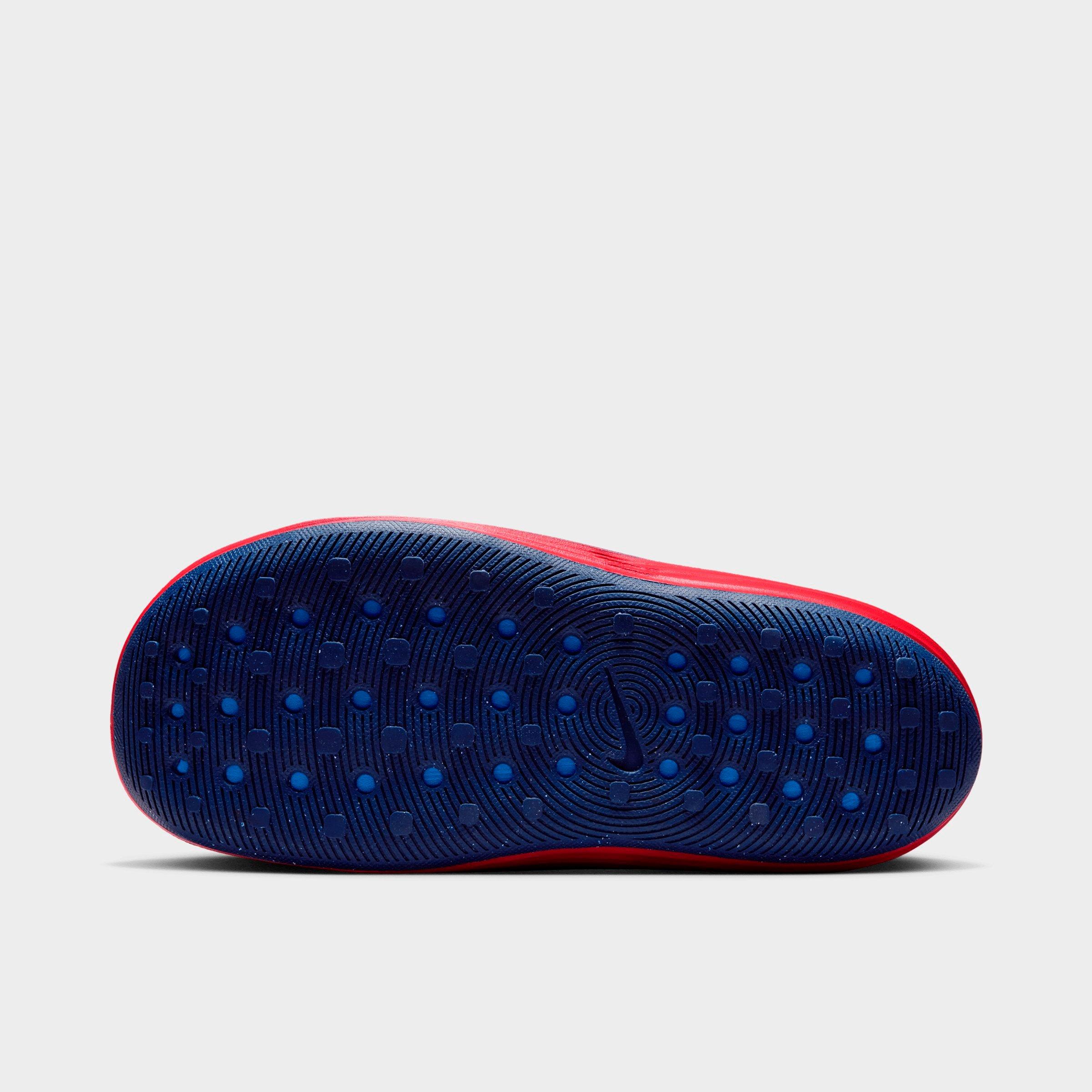 Women's Nithtke ReactX Rejuven8 Slide Sandals - Action Red/Light Photo Blue/Midnight Navy/Midnight Navy - Bottom view