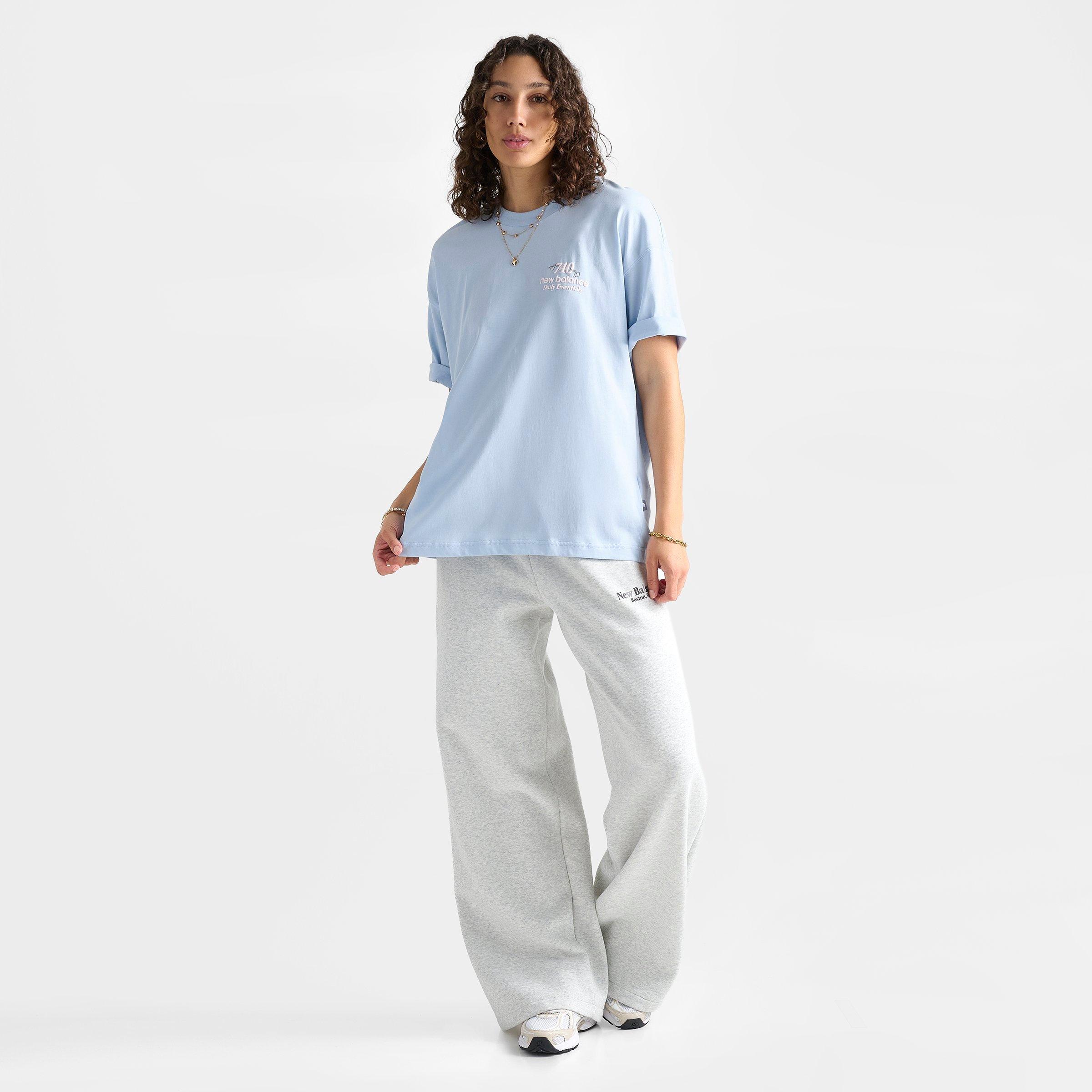 Women's New Balance 740 Boyfriend T-Shirt - Oxford Blue - view 2