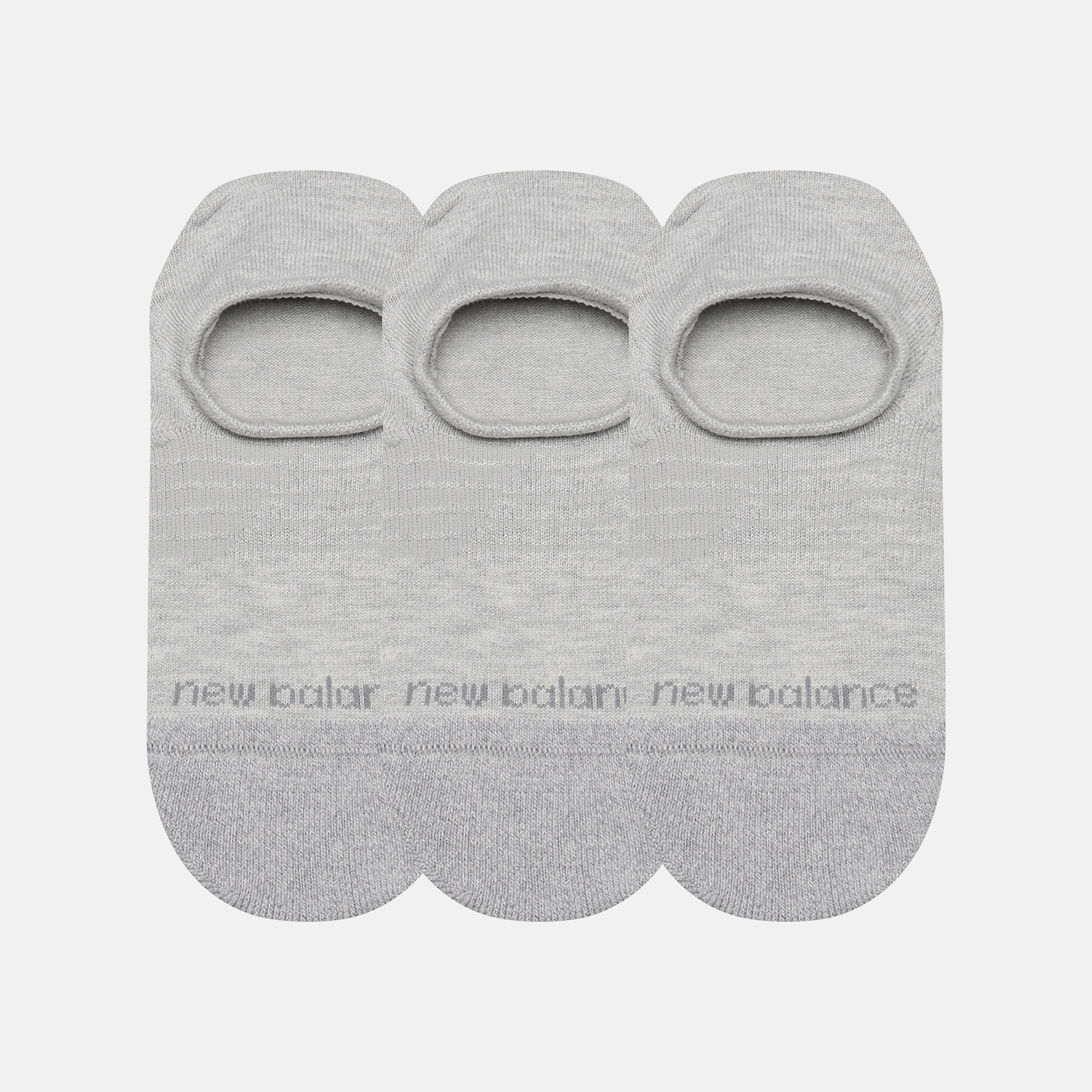 New Balance Active Invisible No Show Socks 3 Pack, LAS35209AGT