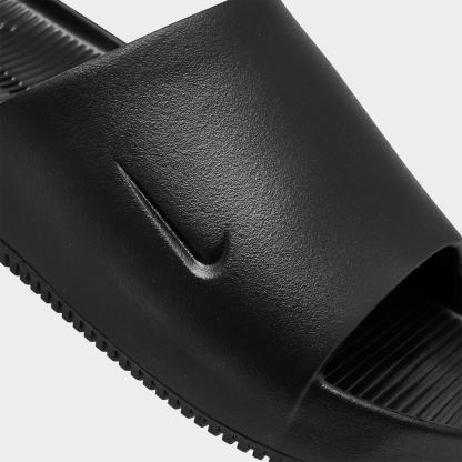 Men's Nithtke Calm Slide Sandals - Black/Black - Detail shot