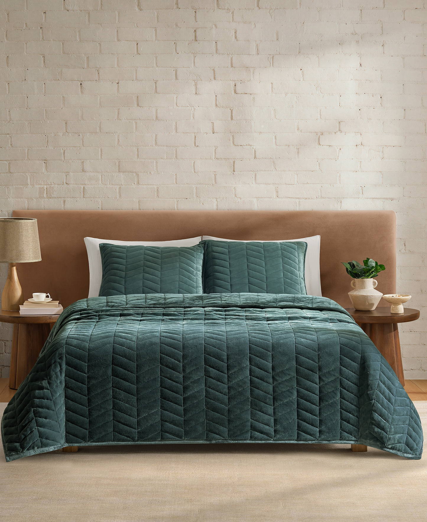 UGG® Coco 2-Piece Quilt Set, Twin/Twin XL - Coffee Berry