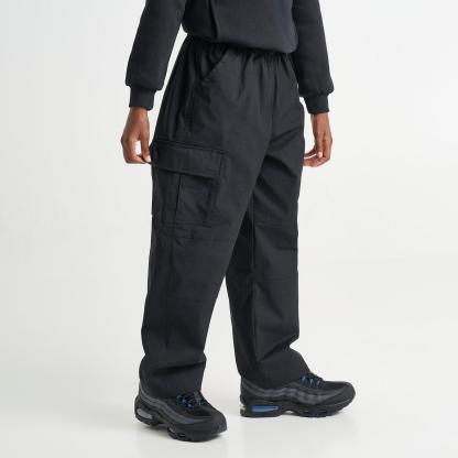 Big Kids' Nike Sportswear Club Woven Cargo Pants - Black