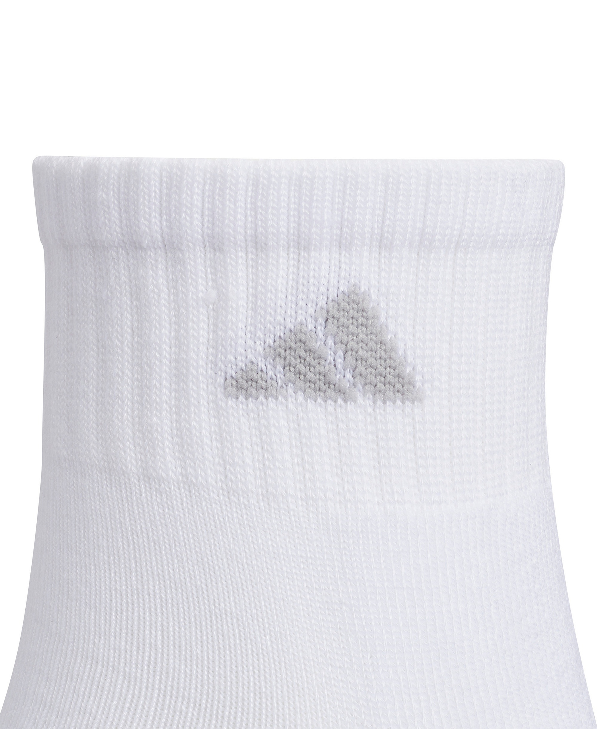 adidas Women's 6-Pack Classic Cushioned Socks - White/clear Onix Grey