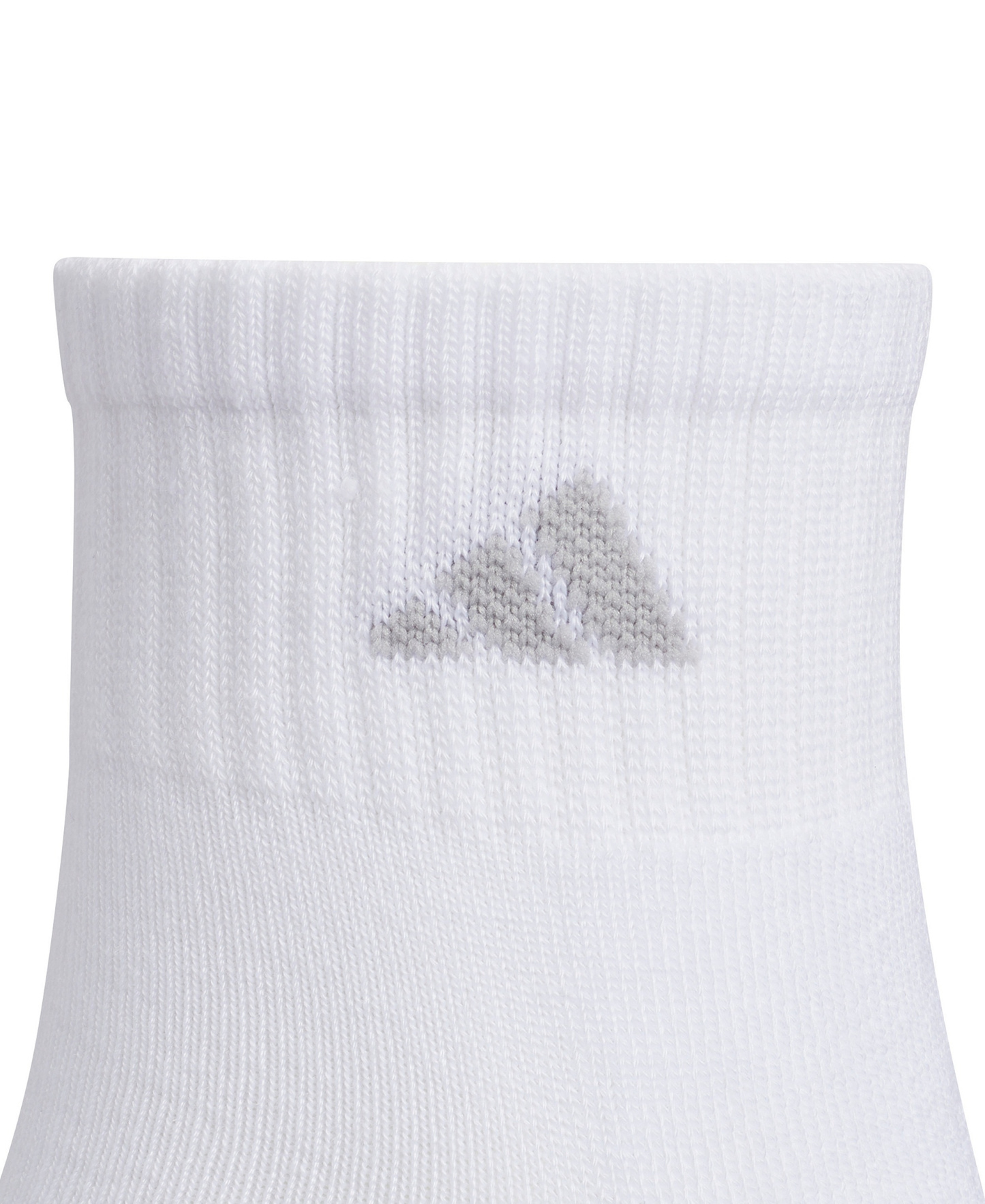 adidas Women's 6-Pack Classic Cushioned Socks - White/clear Onix Grey