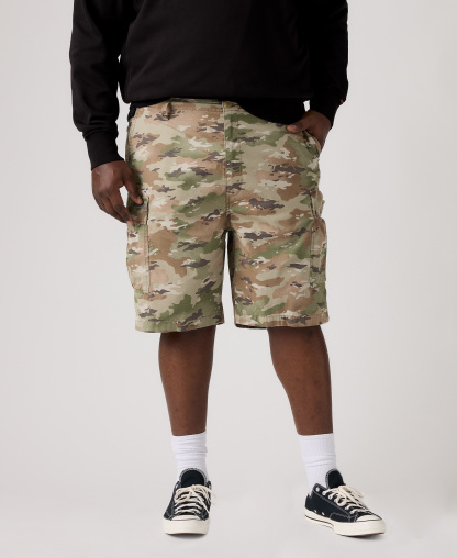 Levi's Men's Big & Tall Carrier 9" Shorts - Camo