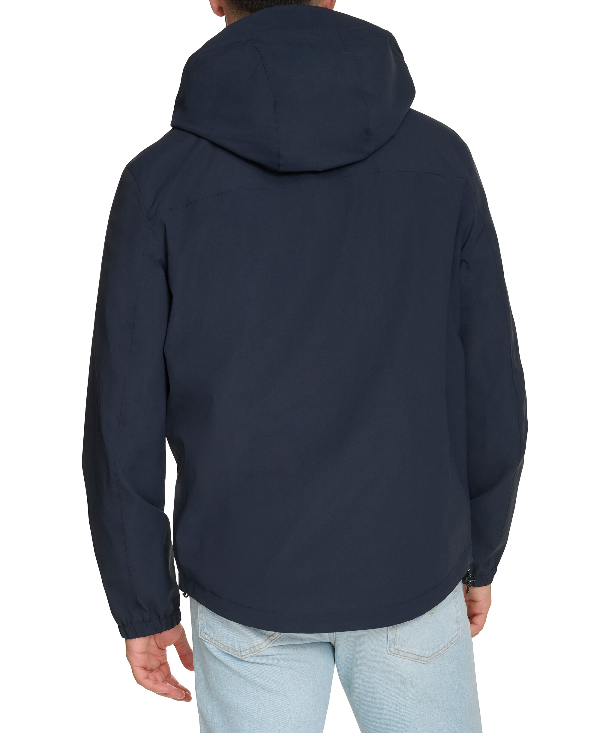 Levi's Men's Hooded Rain Jacket - Navy