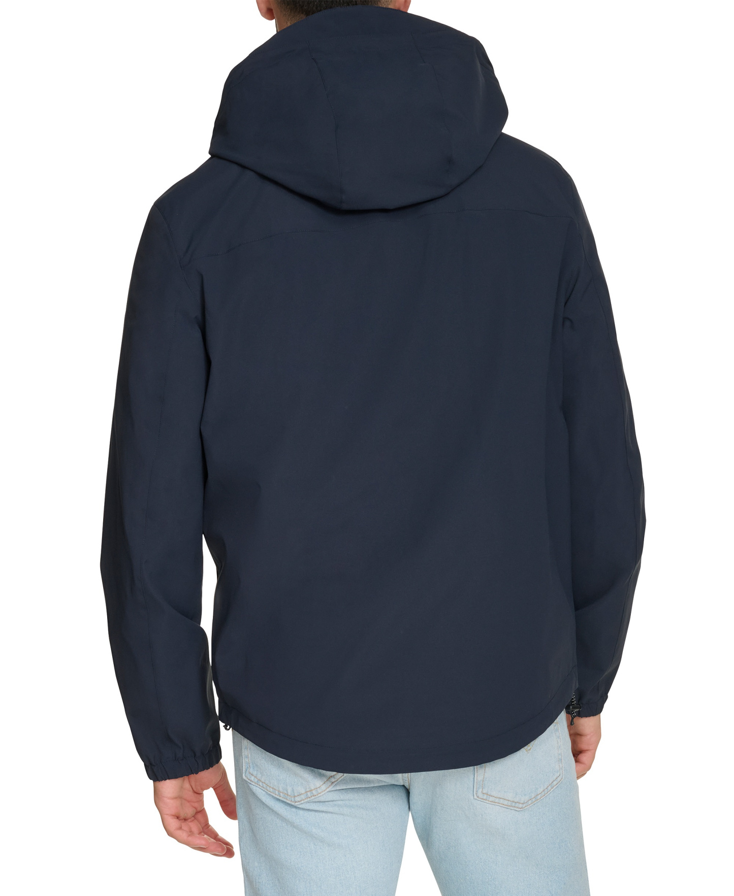 Levi's Men's Hooded Rain Jacket - Navy