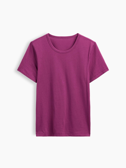 Organic Cotton VintageSoft T-Shirt - Dahlia purple