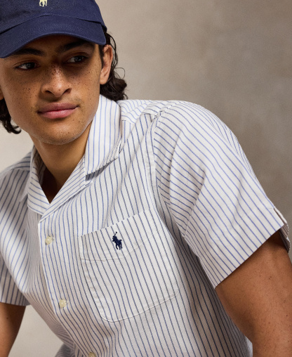 Polo Ralph Lauren Men's Classic-Fit Oxford Shirt - White Royal