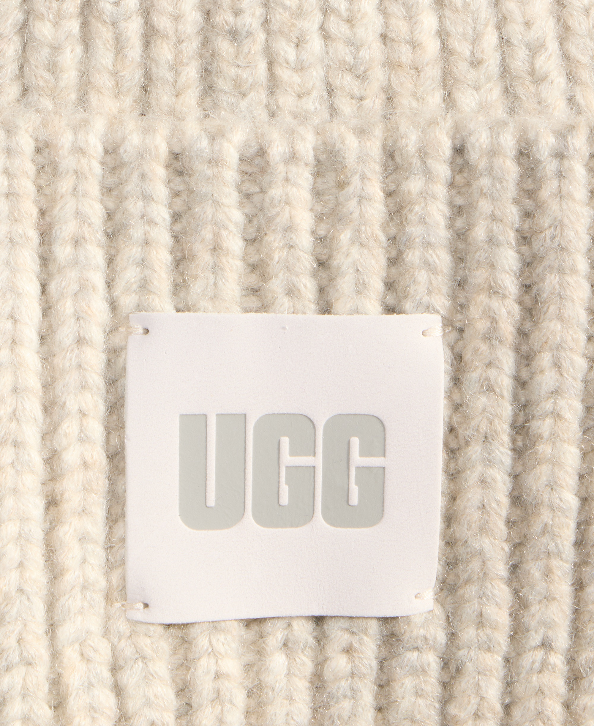 UGG® Men's Chunky Ribbed Beanie - Light Gray