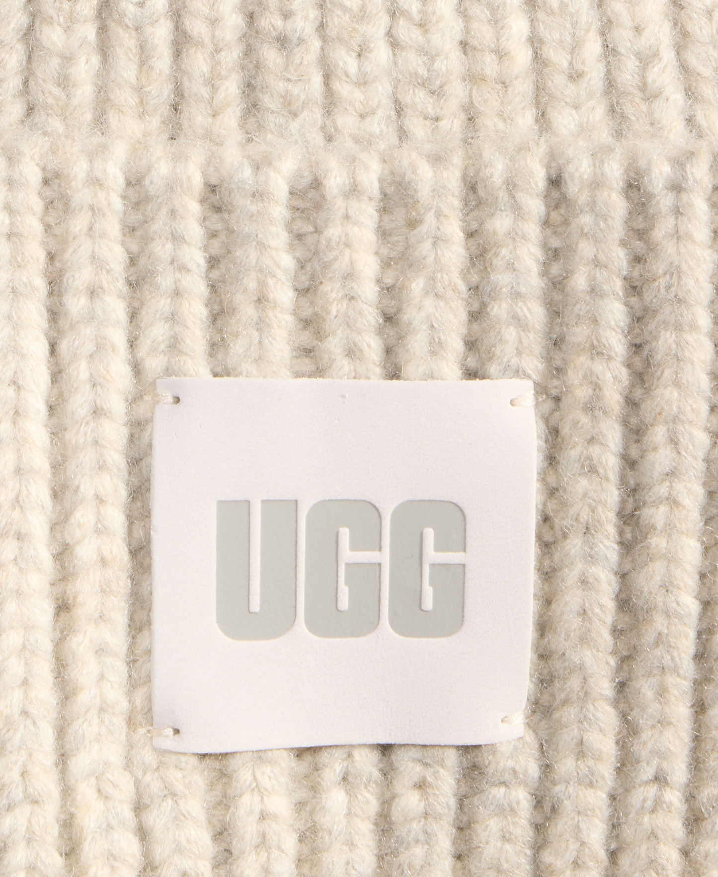 UGG® Men's Chunky Ribbed Beanie - Light Gray
