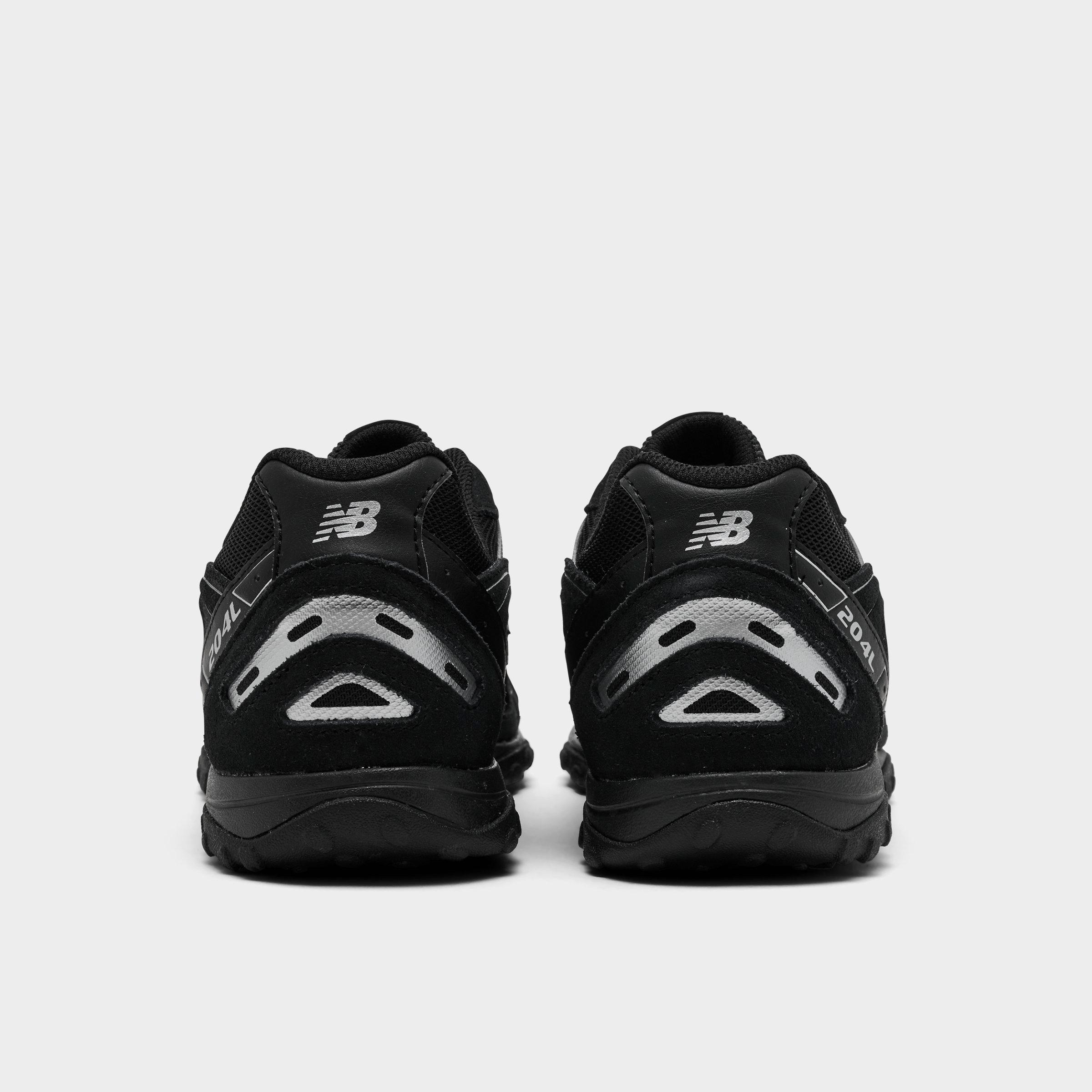 Girls' Big Kids' New Balance 204L Casual Shoes - Black/Metallic - view 4