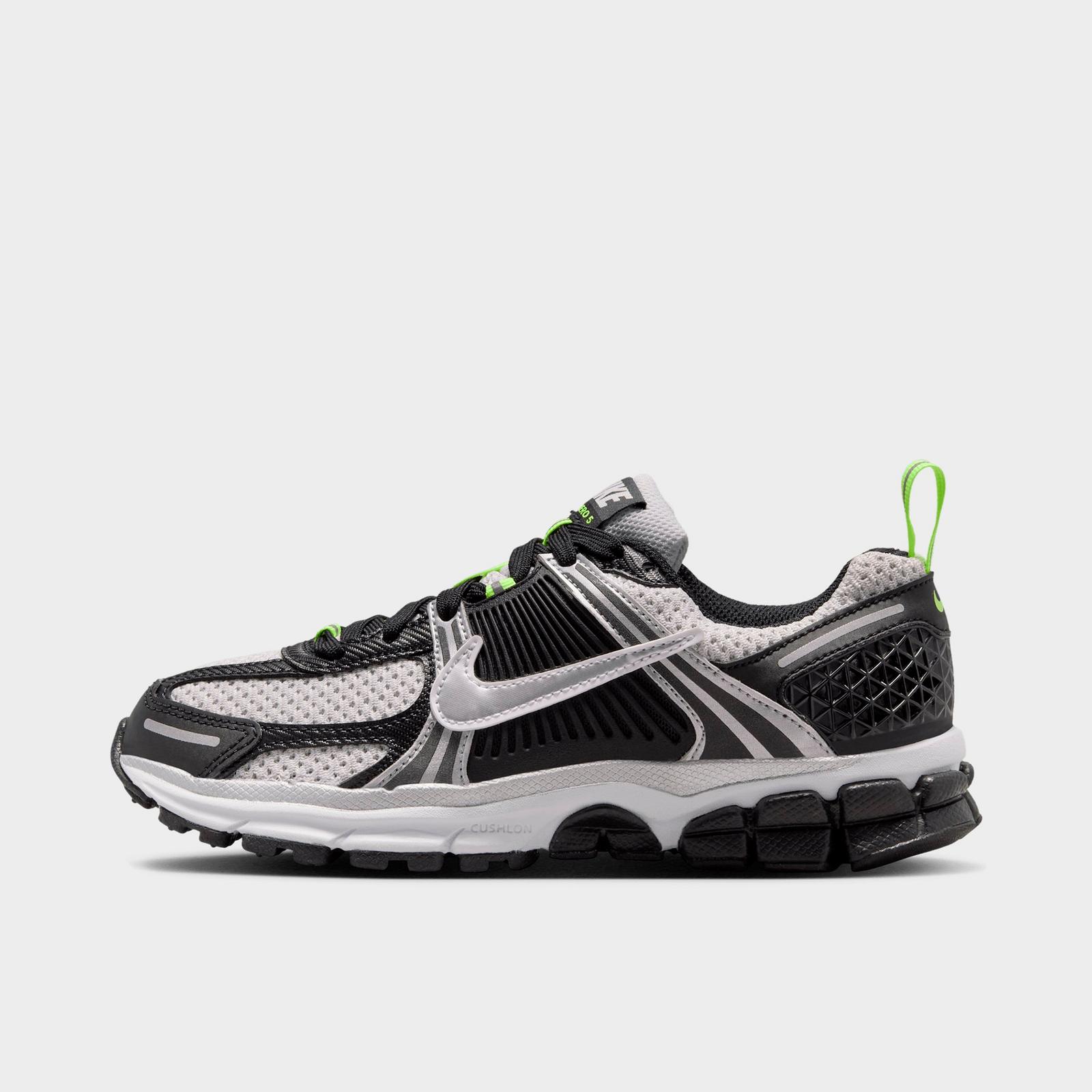 Big Kids' Nike Vomero 5 Casual Shoes - Black/Photon Dust/Volt Ice/Metallic Silver