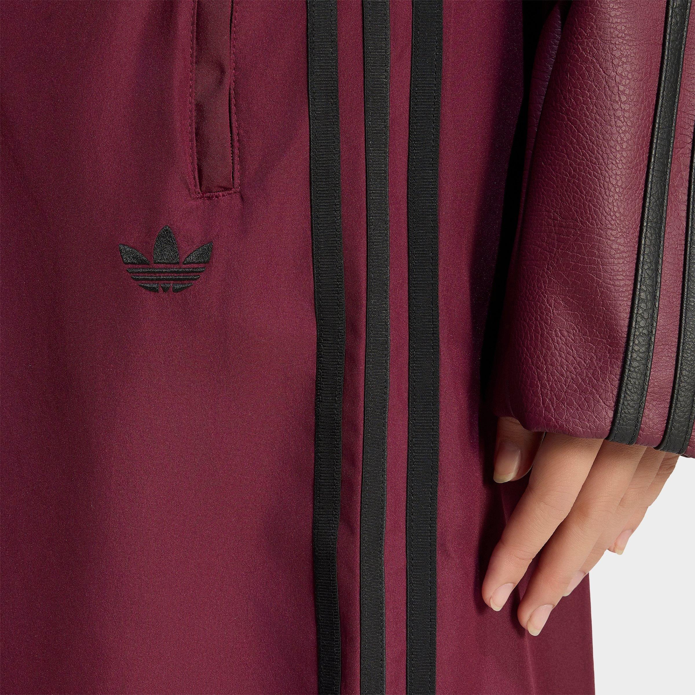 Women's adidas Originals Firebird Adilenium Woven Track Pants - Maroon/Black